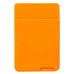 Картхолдер футляр для карт на клеевой основе (оранжевый) - CH04
