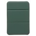 Картхолдер футляр для карт на клеевой основе (темно-зеленый) - CH07