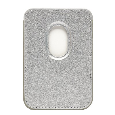 Картхолдер футляр для карт (титановый белый) - POSH SHINE россыпь кристаллов SafeMag