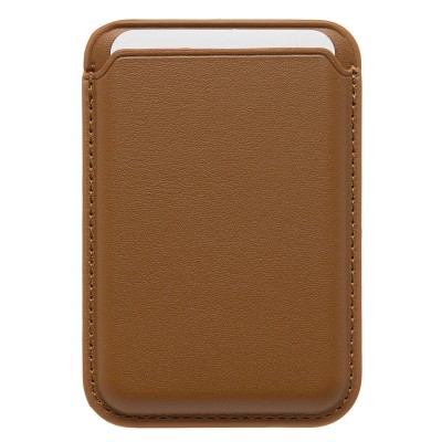 Картхолдер футляр для карт с анимацией (коричневый) - SafeMag