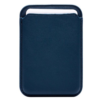 Картхолдер футляр для карт с анимацией (темно-синий) - SafeMag