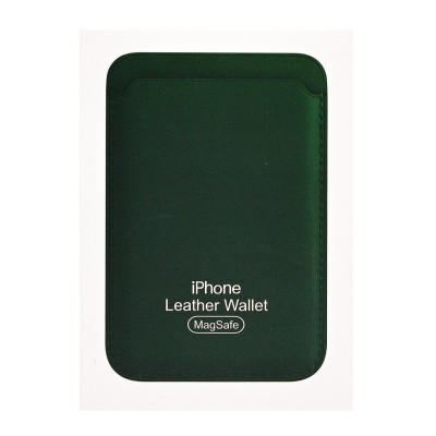 Картхолдер футляр для карт с анимацией (темно-зеленый) - SafeMag