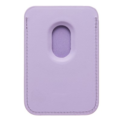 Картхолдер футляр для карт с анимацией (сиреневый) - SafeMag