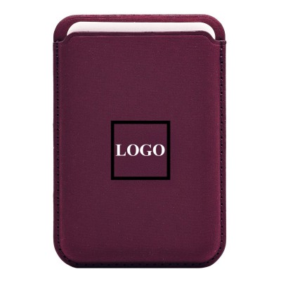 Картхолдер футляр для карт на магните (багровый) ORG FineW SafeMag