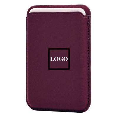 Картхолдер футляр для карт на магните (багровый) ORG FineW SafeMag