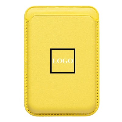 Картхолдер футляр для карт с анимацией (лимонный) ORG SafeMag