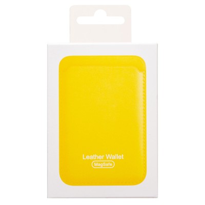 Картхолдер футляр для карт с анимацией (лимонный) ORG SafeMag