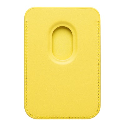 Картхолдер футляр для карт с анимацией (лимонный) ORG SafeMag