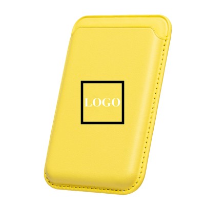 Картхолдер футляр для карт с анимацией (лимонный) ORG SafeMag