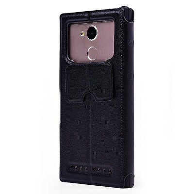 Универсальный чехол-книжка 5.5 (черный)