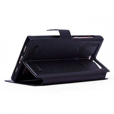 Универсальный чехол-книжка 5.5 (черный)