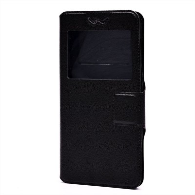 Универсальный чехол-книжка 6.0 (черный)