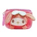 Универсальный чехол-кошелек плюшевый детский (санрио) (розовый)