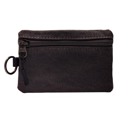 Универсальный чехол-кошелек текстильный 12,5x8,5см (серый)