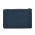 Универсальный чехол-кошелек экокожа 12,5x8см (синий)