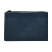 Универсальный чехол-кошелек экокожа 12,5x8см (синий)