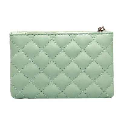 Универсальный чехол-кошелек экокожа 12x8см (мятный)