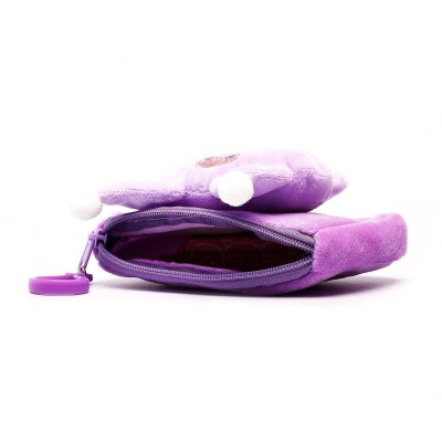 Универсальный чехол-кошелек плюшевый детский (куроми) (фиолетовый) - ORG