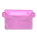 Чехол водонепроницаемый поясной 210x170 мм (розовый) - WPC004