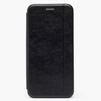 Чехол-книжка для Apple iPhone 12 mini (черный) открытие вбок - BC002