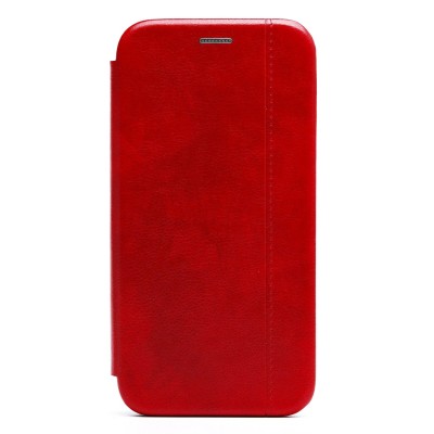 Чехол-книжка для Apple iPhone 12 Pro Max (красный) открытие вбок - BC002