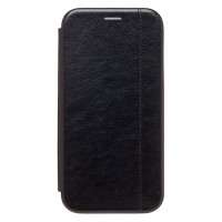 Чехол-книжка для Apple iPhone 15 Plus (открытие вбок) (черный) - BC002