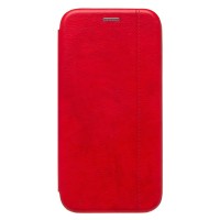 Чехол-книжка для Apple iPhone 15 Plus (открытие вбок) (красный) - BC002