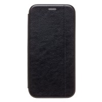 Чехол-книжка для Apple iPhone 15 Pro Max (открытие вбок) (черный) - BC002