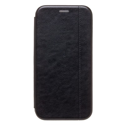 Чехол-книжка для Apple iPhone 15 Pro Max (открытие вбок) (черный) - BC002