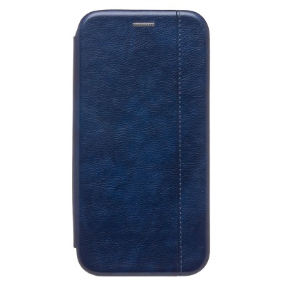 Чехол-книжка для Apple iPhone 15 Pro Max (открытие вбок) (синий) - BC002