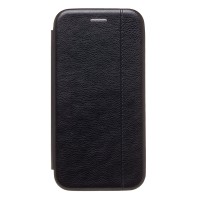 Чехол-книжка для Apple iPhone 15 Pro (открытие вбок) (черный) - BC002