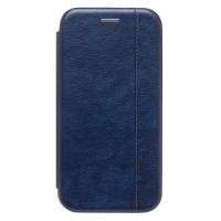 Чехол-книжка для Apple iPhone 15 Pro (открытие вбок) (синий) - BC002