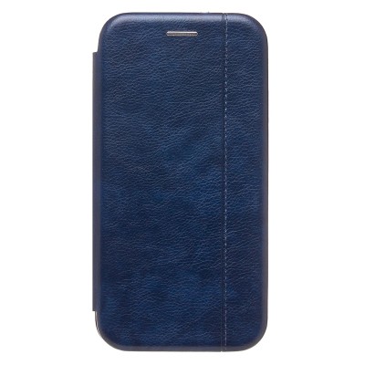 Чехол-книжка для Apple iPhone 15 Pro (открытие вбок) (синий) - BC002