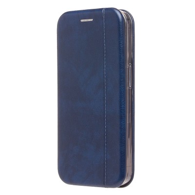 Чехол-книжка для Apple iPhone 15 Pro (открытие вбок) (синий) - BC002