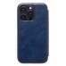 Чехол-книжка для Apple iPhone 15 Pro (открытие вбок) (синий) - BC002