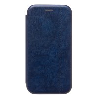 Чехол-книжка для Apple iPhone 15 (открытие вбок) (синий) - BC002