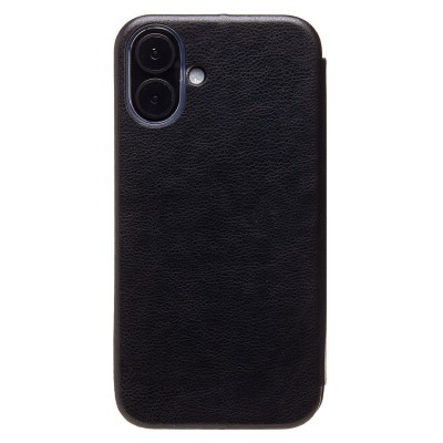Чехол-книжка для Apple iPhone 16 Plus (черный) - BC002