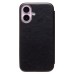 Чехол-книжка для Apple iPhone 16 (черный) - BC002