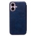 Чехол-книжка для Apple iPhone 16 (синий) - BC002