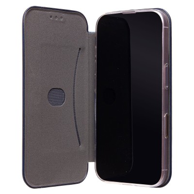 Чехол-книжка для Apple iPhone 16 (синий) - BC002