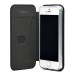 Чехол-книжка для Apple iPhone 5 (синий) открытие вбок - BC002