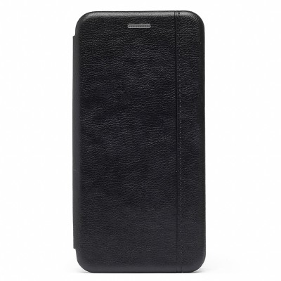 Чехол-книжка для Apple iPhone 6/iPhone 6S (черный) открытие вбок - BC002