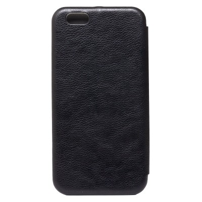 Чехол-книжка для Apple iPhone 6/iPhone 6S (черный) открытие вбок - BC002