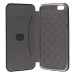 Чехол-книжка для Apple iPhone 6/iPhone 6S (черный) открытие вбок - BC002