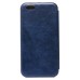 Чехол-книжка для Apple iPhone 6 (синий) открытие вбок - BC002