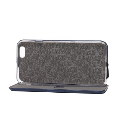 Чехол-книжка для Apple iPhone 6 (синий) открытие вбок - BC002
