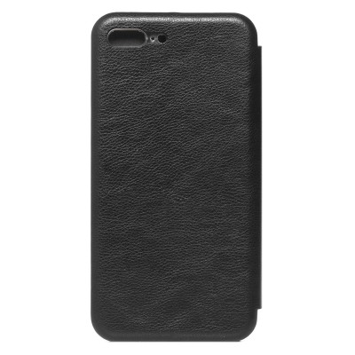 Чехол-книжка для Apple iPhone 8 Plus (черный) открытие вбок - BC002