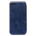 Чехол-книжка для Apple iPhone 8 (синий) открытие вбок - BC002