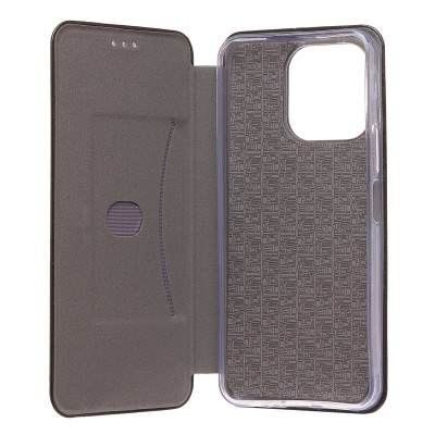 Чехол-книжка для Honor x6a (черный) - BC002