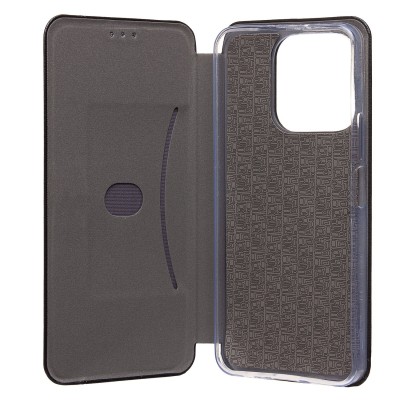 Чехол-книжка для Honor X6b (черный) - BC002